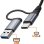 Hub LinQ 5 ports 480 Mbps modèle IT7806 avec charge 10 W et lecteur SD