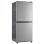 Frigorífico Mini Welltin BCD-106W Defrost 102cm 106L E Plateado y negro