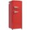 Frigorífico Dos Puertas Welltin Retro Defrost 105,5cm 92L D Rojo