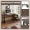 Secretária Welltin NK000103AAD 135x54cm MDF e aço com gavetas