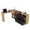 Secretária em L Welltin N880P4180134S MDF 4cm Giratória 360° com Gavetas