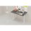 Bureau Welltin W3301P338384 Compact Hauteur Reglable 100x60 cm
