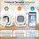 Caja de Arena Inteligente Welltin Auto-limpieza 68L Sensores Infrarrojos y Gravedad