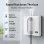 Robot limpiacristales Teendow HW225A 5500Pa 500mAh Múltiples Rutas App