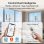 Robot limpiacristales Teendow HW225A 5500Pa 500mAh Múltiples Rutas App