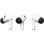 Auriculares Razer Hammerhead V3 X HyperSpeed sem fios Bluetooth RF gaming branco