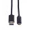 Cable USB 3.2 Gen 1 Roline USB-C a USB-A 2 metros Negro