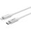 Cavo USB Ansmann Lightning e USB-C ricarica dati