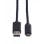 Cabo USB-C Roline 3.2 Gen 1 2 m Preto SuperSpeed