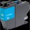 Cartucho de tinta ciano compatible AGFAPHOTO para Brother