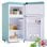 Frigorífico Mini Welltin Dos Puertas Defrost 91cm 72L E Cian