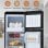 Frigorífico Dos Puertas Welltin Retro Defrost 105,5cm 92L D Blanco