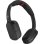 HP Poly Focus 625 kabellose Bluetooth Kopfhörer mit aktiver Geräuschunterdrückung, Mikrofon und kabellosem Laden, schwarz