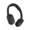 HP Poly Focus 625 kabellose Bluetooth Kopfhörer mit aktiver Geräuschunterdrückung, Mikrofon und kabellosem Laden, schwarz