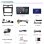 Autoradio JUNSUN Android 15 6+128GB CarPlay 9" para Mercedes Benz C/CLK/G