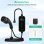 Cargador EV portátil Junsun Tipo 2 3.5 kW 16A Cable 8 m IP65