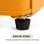 Koelkast Mini Rolipo ES310549GAA Defrost 88,8cm 60L E Geel