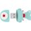USB-Stick Emtec M337 Whale 16GB USB 2.0 3D-Design Blau