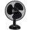 Ventilador de Sobremesa Exquisit VT 34063 sw 35W 3 Velocidades Oscilante Inclinable Negro