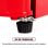 Frigorifero Mini Due Porte Rolipo ES310549RAA Defrost 88,8cm 60L E Rosso
