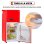Frigorífico Mini Dos Puertas Rolipo ES310549RAA Defrost 88,8cm 60L E Rojo