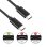 Cable USB-C EC1035 Ewent 1m Noir