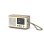 Radio Pure Classic Mini Bianco Cotone/Quercia
