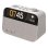 Despertador Pure Moment Weiss Baumwolle Bluetooth 5.3 DAB+/FM