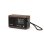 Kompakte Pure Classic Mini Radio Schwarz Kaffee Walnuss