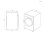 Asciugatrice a condensazione Hoover H-DRY 350 HRE H9A2TE-S 9kg Classe A++ Wi-Fi