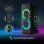 Colunas Hisense Party Thunder sem fios 620W com bluetooth 5.4 e LED
