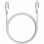 USB-C Kabel DCU Tecnologic USB4 Gen 2x2 240W 40Gbps 1,5m Weiß
