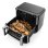 Airfryer Haeger AF-D10.010B Double Compartiment 10L 2600W Minuteur