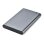 Caja PC Gembird EE2-U3S-6-GR 2,5'' Aluminium USB Typ-C Plug & Play