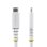 Câble USB4 StarTech.com 20Gbps USB-C 2m PD 240W 4K120 Blanc