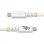 Câble USB4 StarTech.com 20Gbps USB-C 2m PD 240W 4K120 Blanc
