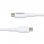 Câble USB-C StarTech.com 2m blanc charge rapide 60W 3A pack 2