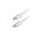 Câble USB-C StarTech.com 2m blanc charge rapide 60W 3A pack 2