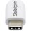 Cable USB-C de Carga 1m Pack de 2 StarTech.com USB 2.0 60W 3A Blanco