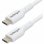 Cable USB-C de Carga 1m Pack de 2 StarTech.com USB 2.0 60W 3A Blanco