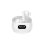 Denver TWE-357 Bluetooth 5.3 kabellose Kopfhörer mit Weißrauschunterdrückung Weiß