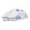 Rato White Shark DAGONET Bluetooth 12000 DPI Branco 6 Botões Ambidestro