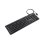 Clavier TooQ TQK-2003-B membrane silencieux avec câble USB noir