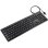 Clavier TooQ TQK-2003-B membrane silencieux avec câble USB noir