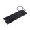 Teclado TooQ TQK-2002-B membrana con cable USB negro 104 teclas
