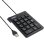 Clavier TooQ TQK-2001-B membrane compact USB noir 19 touches