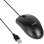 Ratón TooQ TQM-1001-B USB 1000 DPI Ambidextrisch Schwarz