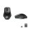 Ratón TooQ TQMW-1102-B sans fil 1600 DPI Noir droitier