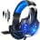 Auriculares Estéreo Para Juegos Con Micrófono, Cancelación De Ruido E Iluminación 3.5 Mm + Usb Microfono E Led