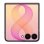 Custodia magnetica trasparente sottile Samsung per Galaxy Z Flip8 con fissaggio magnetico